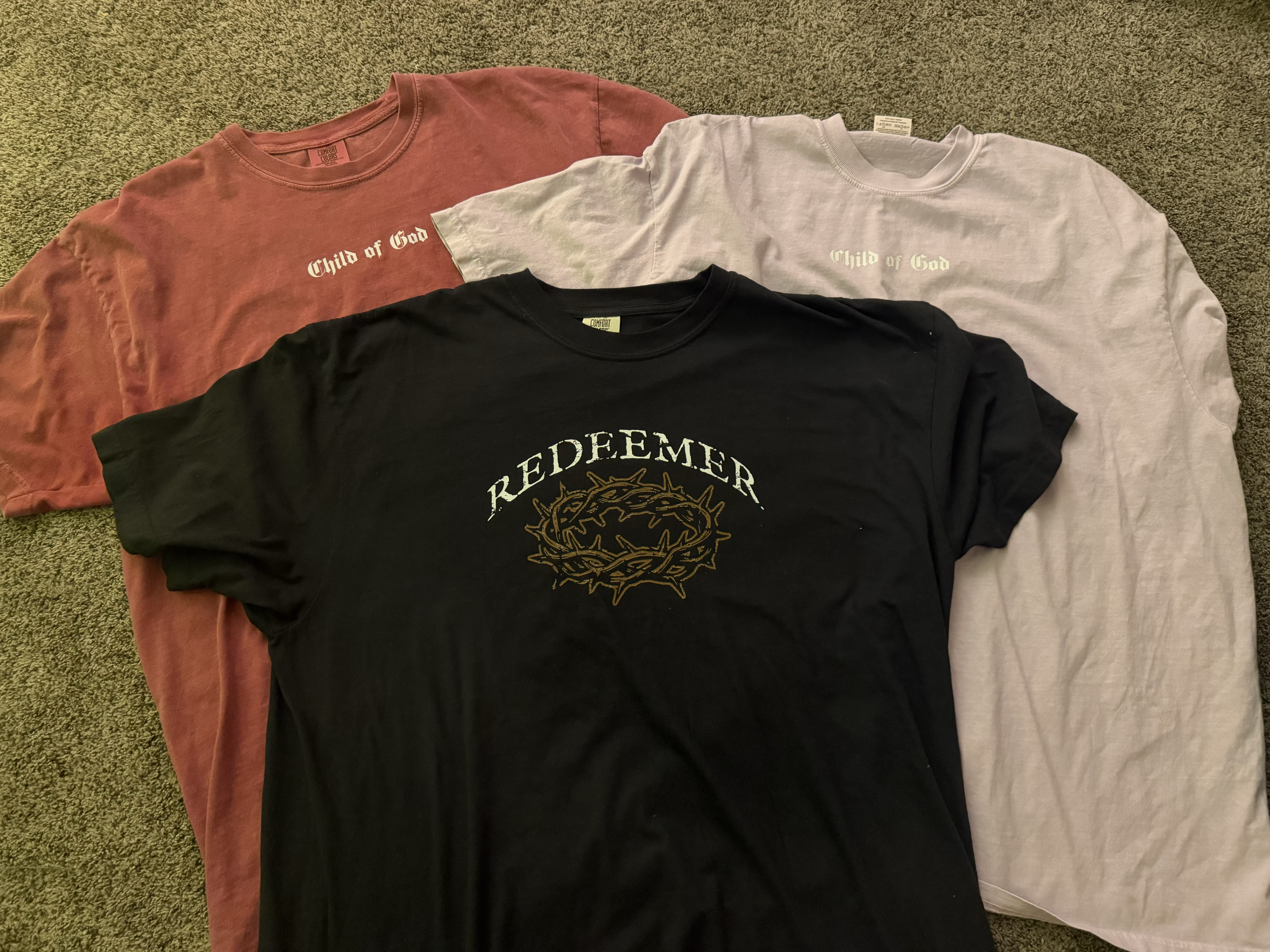 Putting the finished design on a shirt